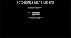 Desktop Screenshot of fotografiasmarialucena.com